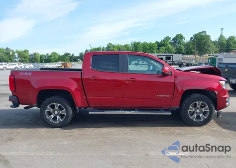 2015 Chevrolet Colorado Z71 from USA, damaged, VIN 1GCGSCE33F1205845